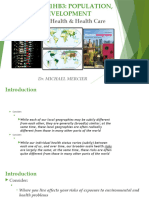 ENVSOCTY 1HB3 C04 - 2023-24-Winter - Lec 13 - Population & Health V - Population Health & Health Care - A2L