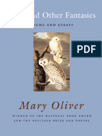 Owls and Other Fantasies - Mary Oliver