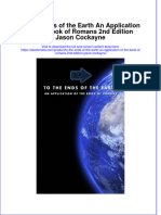 Ebook To The Ends of The Earth An Application of The Book of Romans 2Nd Edition Jason Cockayne Online PDF All Chapter