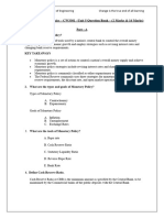 Fundamentals of Economics - Question Bank - Unit 5