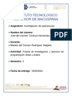 Documento de INVESTIGACION DE OPERACIONES - JCH