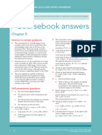 Coursebook Answers Chapter 5 Asal Physics