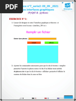 Seance 7 - Serie2 - Interface Graphique