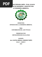 Informe Introduccion A La Ingenieria Ambiental