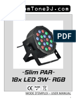 Notice Par Led 3x18w