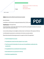 Cover Letter Sample For Germany Work Visa 2