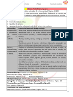 4to Grado - Contenidos y Procesos de Desarrollo de Aprendizajes