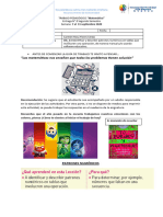 MATEMÁTICA 4° Patrones Numéricos