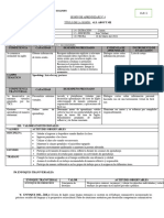 Sesión de Aprendizaje N 04-2do-Primera Unidad-2024