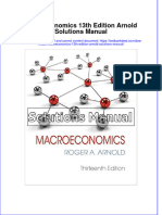 Full Macroeconomics 13Th Edition Arnold Solutions Manual Online PDF All Chapter