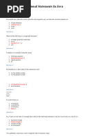 Chapter 7 - Conditional Statements in Java