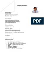 Josephraju Resume