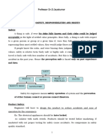 Unit Iv - Safety, Responsibilities and Rights