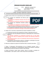 Correcção 1º Teste AEP A