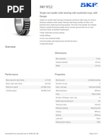 SKF NKI 9 - 12 Specification