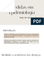 Medidas em Epidemiologia