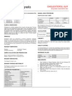 Cholesterol SLR INSERT