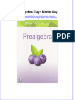 Full Ebook of Prealgebra Elayn Martin Gay Online PDF All Chapter