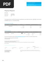 SumUp Daily Payout Report