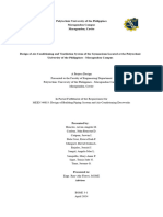 Design of Air Conditioning and Ventilation System of The Gymnasium in The Polytechnic University of The Philippines Maragondon Campus 1