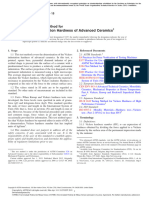 C1327.31943 Standard Test Method For Vickers Indentation Hardness of Advanced Ceramics