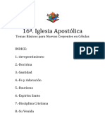 Temas Básicos para Nuevos Creyentes en Células