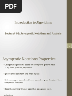 Asymptotic Notations