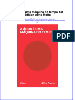 PDF of A Agua E Uma Maquina Do Tempo 1St Edition Aline Motta Full Chapter Ebook