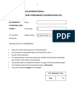 2023 - Year 6 - SL Paper 1 - v2