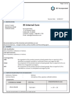 E5® Internal Cure SDS