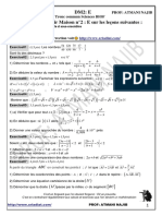 Correction: Devoir Maison N°2: E Sur Les Leçons Suivantes