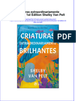 PDF of Criaturas Extraordinariamente Brilhantes 1St Edition Shelby Van Pelt Full Chapter Ebook