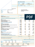 Bulletin de Paie Novembre 2023