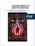 PDF of La Noirceur Des Etoiles Integrale 1 Les Yeux Noirs Les Astres Perdus 1St Edition Laetitia Tran Jessica Naide Full Chapter Ebook