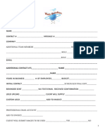 Client Worksheet Web - Marketing