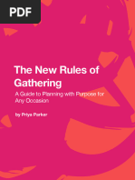 Priya Parker The New Rules of Gathering Guide