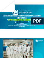 Enterocolitis Necrotizante y Onfalocele