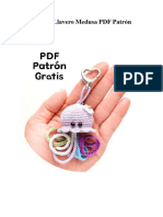 Amigurumi Llavero Medusa PDF Patron Gratis