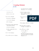 Cambridge Methods 1/2 - Chapter 10 Counting Methods