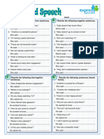 Mixed Reported - Speech (Practice)