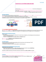 CM 7 - Organisation Du Système Immunitaire