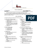 Proposta de II Teste de Contabilidade Básica - Iscam, 2023