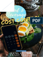 Food - Beverage Cost Control