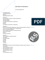 Molecular Basis of Inheritance Questions Practice Part 03