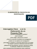 Taller Proyectos de Investigación - PPT 11 Mayo 24