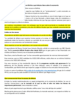 Por Qué Hay Escasez de Dólares en Bolivia y Qué Efectos Tiene Sobre La Economía