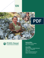 Organizational Profile RIMS Nepal