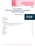 Final - ICT 1.2 Hand Tools and Equipment in Computer Hardware Servicing