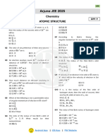 Atomic Structure - DPP 09 (Of Lec 13) - Arjuna JEE 2025