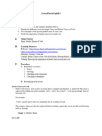 Perfect Tense Semi Detailed